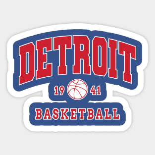 Detroit Pistons Sticker